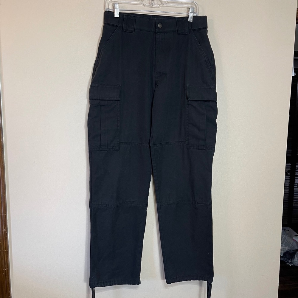 5.11 Tactical Series Black Ripstop Cargo Pants Men's Medium Regular Workwear